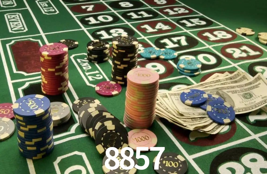 Sinta a adrenalina dos jogos de cassino com 8857